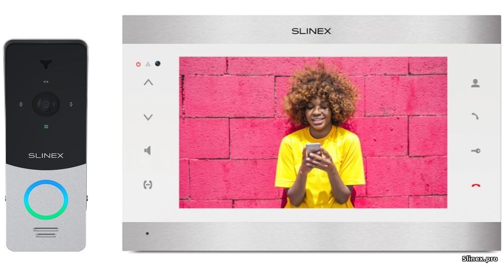 Комплект WI-FI видеодомофона Slinex SL-10N Cloud + Slinex ML-20HD