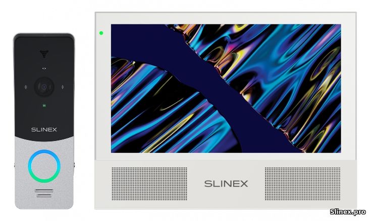 Комплект WI-FI видеодомофона Slinex Sonik 7 Cloud + Slinex ML-20HD
