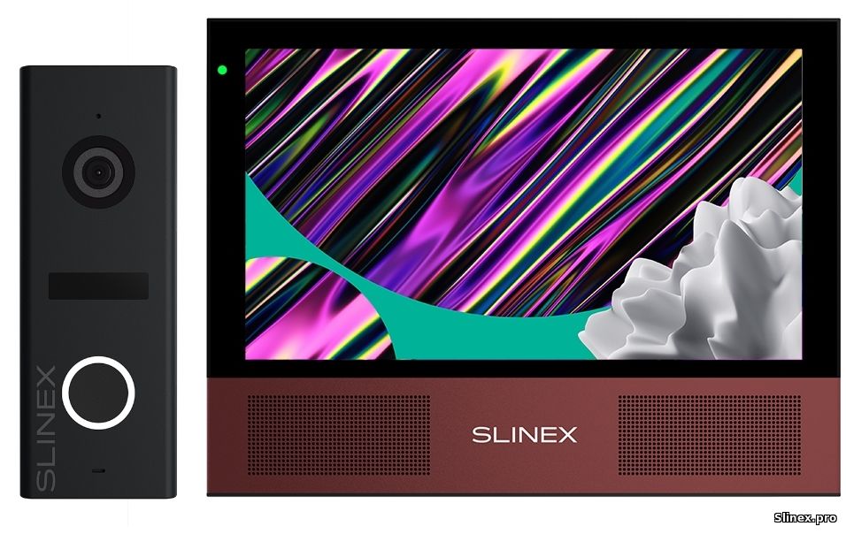 Комплект видеодомофона Slinex Sonik 7 + Slinex ML-17HD